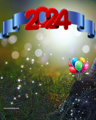 2024 Happy New Year Cb editing Background Free 100