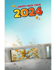 2024 hd new year editing background images