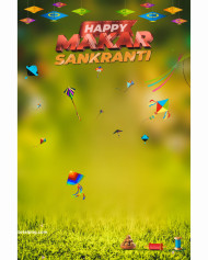 2024 Makar Sankranti Photo Editing Background Hd