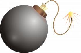 3d bomb Png Transparent Background image