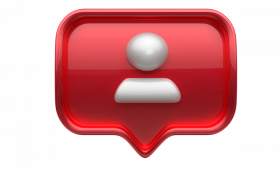 3D follower icon png images