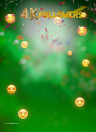 4K followers cb editing background Snapseed