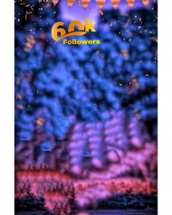 60k followers cb background