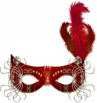 Actress party mask png