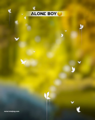 Alone boy cb editing background