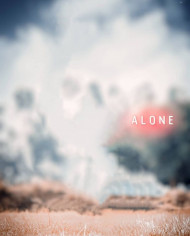 Alone editing background