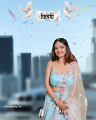 Anushka Sen full hd car background Download