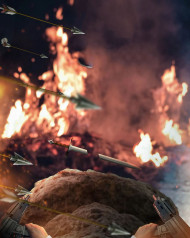 Arrows hd editing background