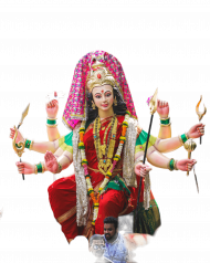 Asthbhuja maa durga png hd,Clipart Cartoon Maa Durga PNG Images Download
