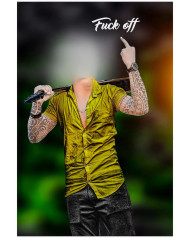 Attitude boy hd facecut cb background