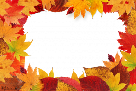 Autumn transparent frame png,Autumn transparent png images
