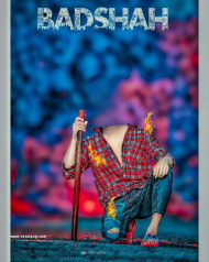 Badshah facecut trending cb background