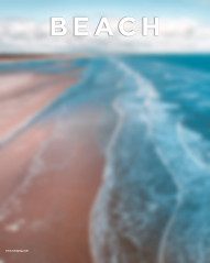 Beach top view editing background
