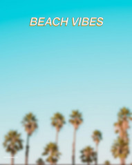 Beach vibes editing background