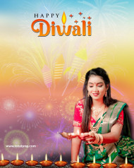 Best Background Of Diwali Lakshmi Puja cb Editing With Girl
