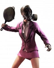 Bgmi lady transprent png