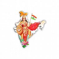 Bharat mata hd editing png