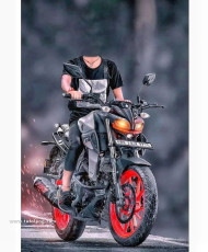 Bike boy facecut hd cb background