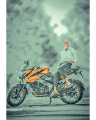 Bike cb editing background