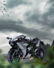 Biker hd editing background