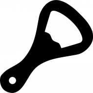 Black Bottle opener pnghd