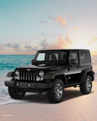 Black jeep editing background