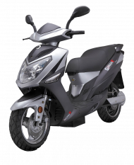 Black Scooter Png Image