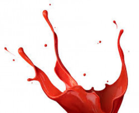 blood drop splash png