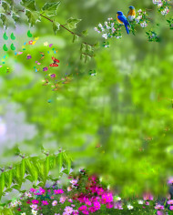 Blue cb editing background