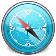 Blue compass transparent png, Compass png images