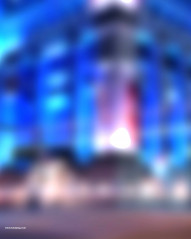 Blue high blur editing background