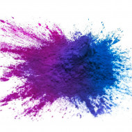 Blue & purple smoke png