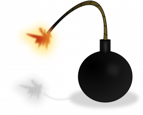 Bomb clipart Png Transparent image
