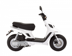 Booster Scooter With Transparent Background