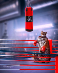 Boxing ring cb background for editing