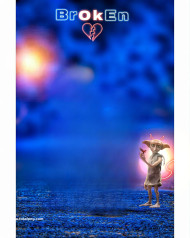 Broken cb background hd