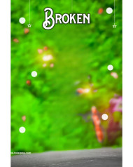 Broken cb background photo editing
