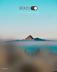 Broken editing background