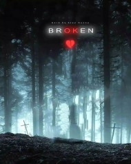 Broken face cut cb background