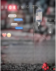 broken hd cb background