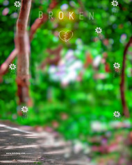 Broken hd cb editing background