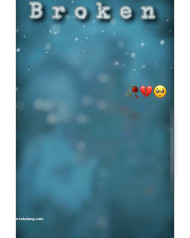 Broken HD CB Editing Background