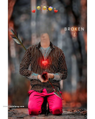 Broken hd cb editing background