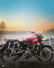 Bullet bike photoshop editing background