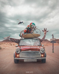 car  editing background