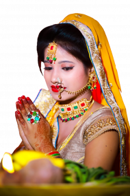Chhath pooja girl full hd png