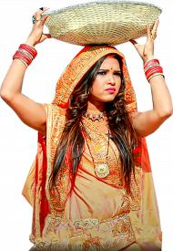 Chhath puja girl png