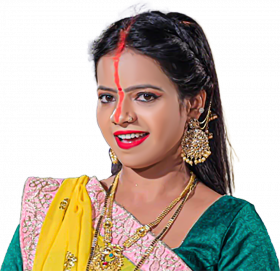 Chhath puja girl png transparent images