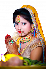 Chhath puja hd girl hd png images