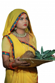 Chhath puja model girl png hd